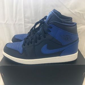 Royal & navy blue Jordan 1’s